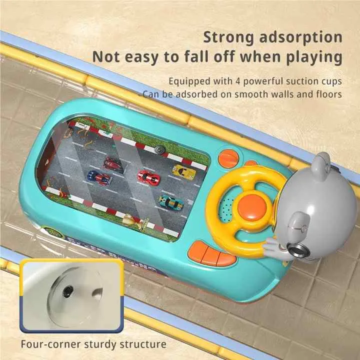 وحدة تحكم لعبة سباق المغامرة لعبة طفل لغز لعبة الطاولة الكهربائية Adventure Racing Game Console Child's Game Puzzle Electric Table Game