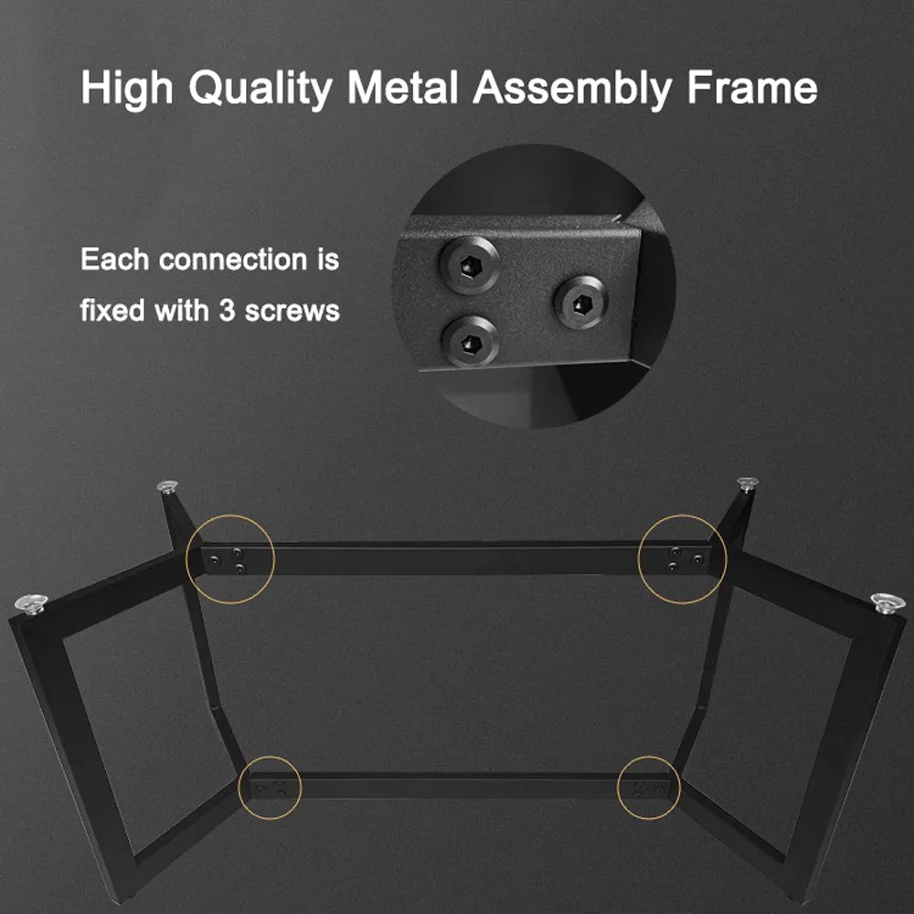 120x60cm Glossy Pandora Minimalist Slate Coffee Table | Marble Tea Table | Solid Metal Legs