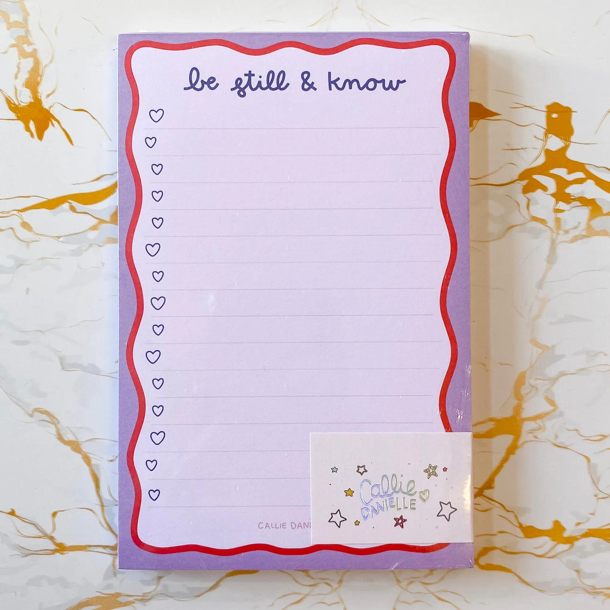 Be Still & Know Notepad