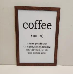 Coffee Definition tableau