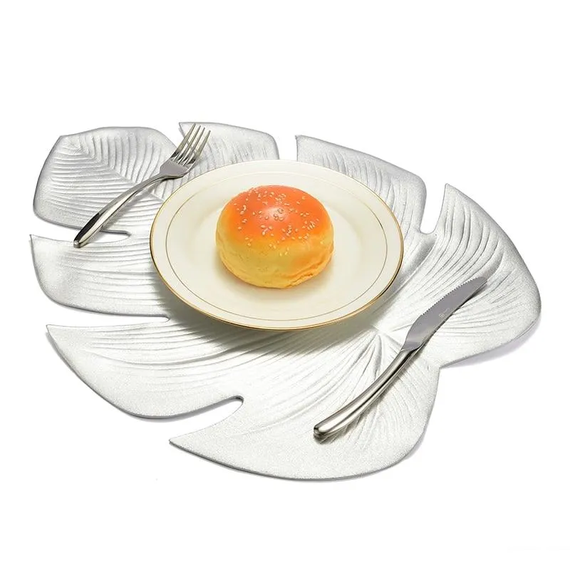 Floral Style PVC Dining Table Coaster