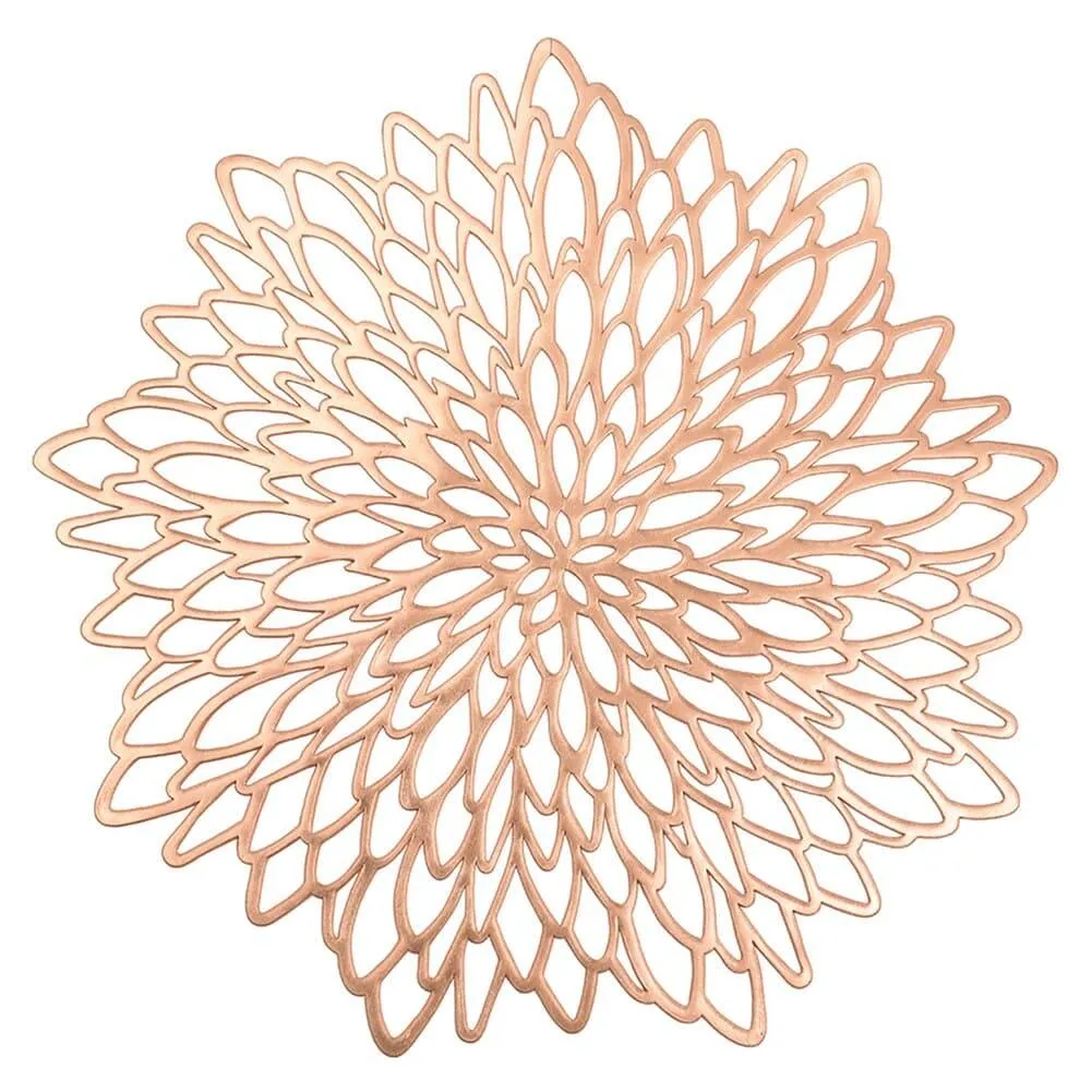 Floral Style PVC Dining Table Coaster