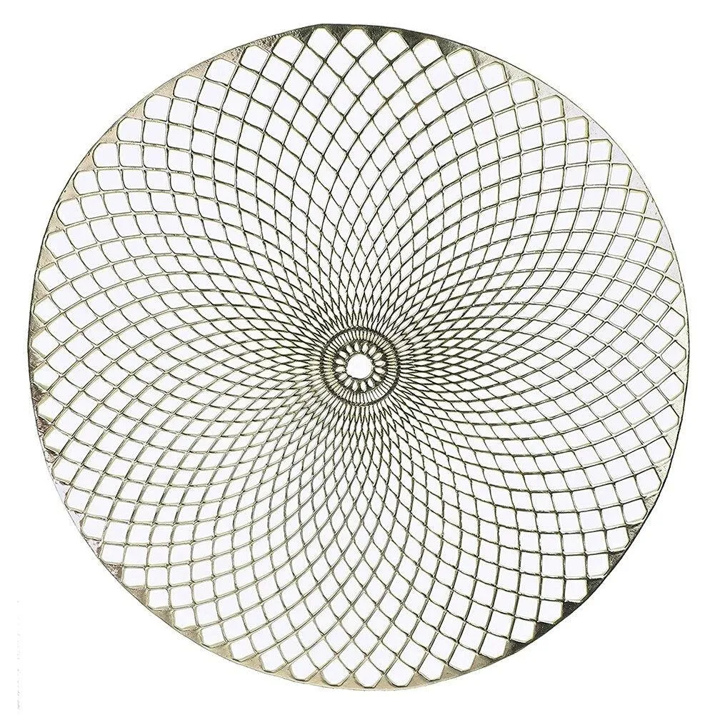 Floral Style PVC Dining Table Coaster