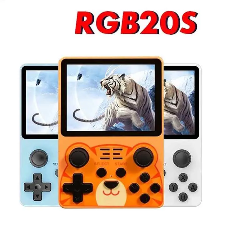 Handheld Powkiddy-وحدة تحكم ألعاب