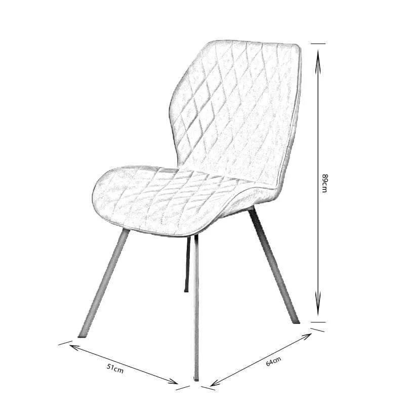Lincoln Extendable Dining Set with 6 Grey Toronto Chairs