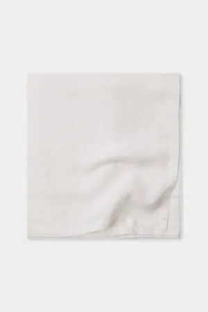 Linen Table Cloth White