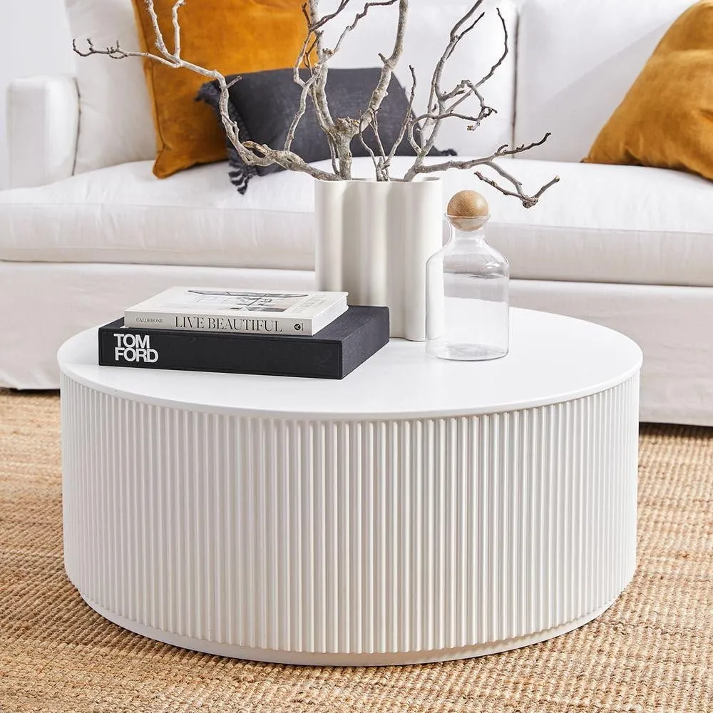 Monaco Coffee Table - White