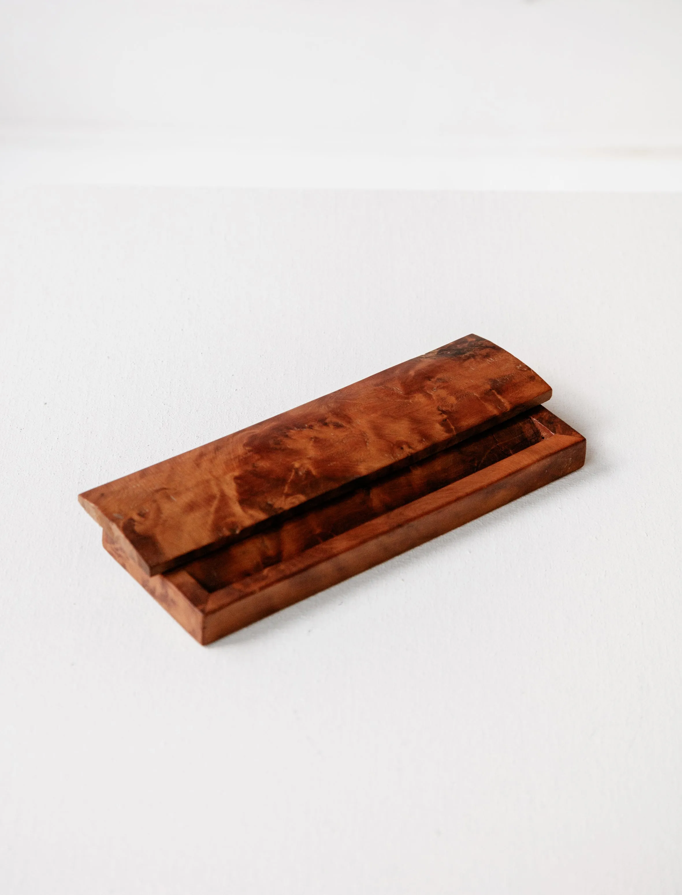 Pear Wood Desk Tray
