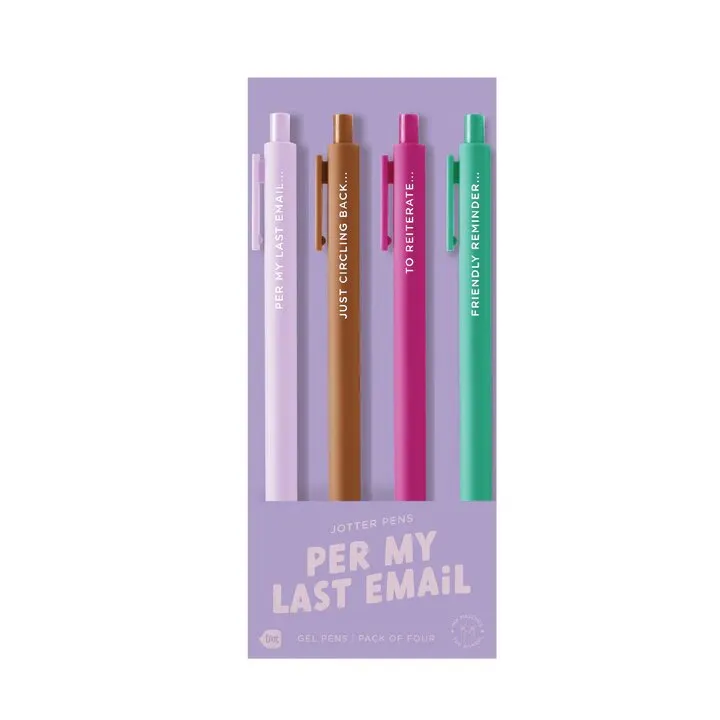 Per My Last Email Jotter Pen Set