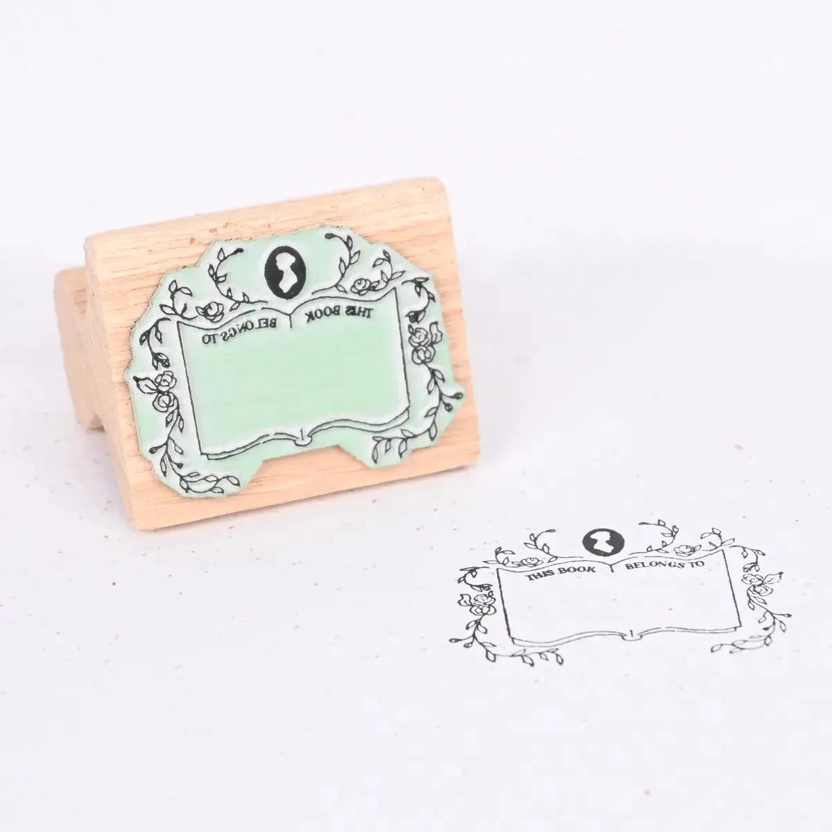 "This Book Belongs To" Jane Austen Book Stamp