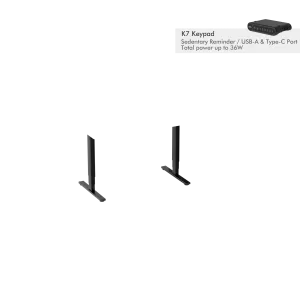 S4 Frame for Executive Desk