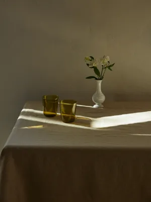 Timmery Organic Linen Tablecloth | Flax