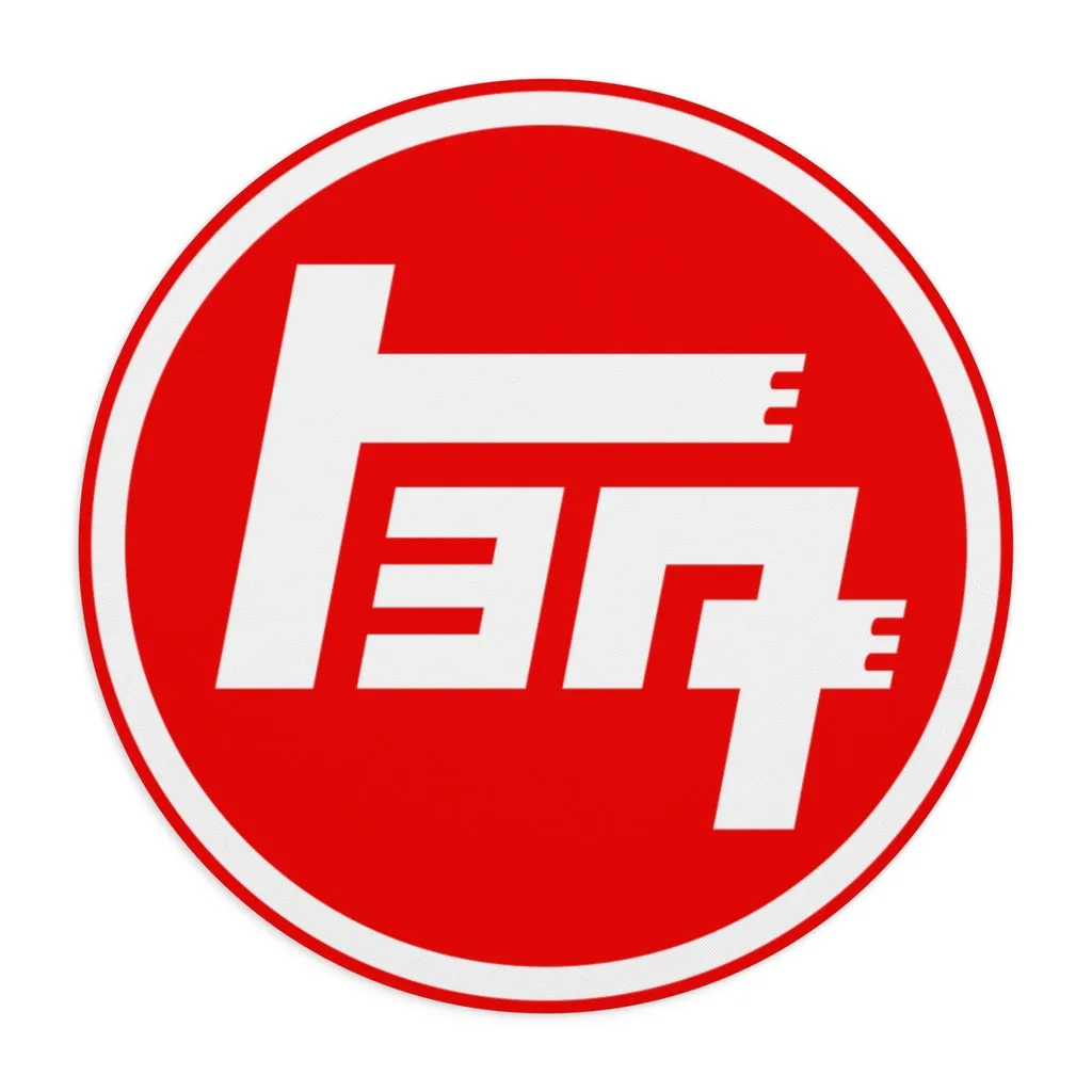 Toyota Old School TEQ Logo Mouse Pad