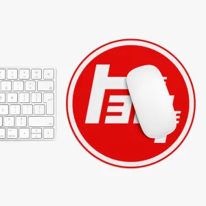 Toyota Old School TEQ Logo Mouse Pad