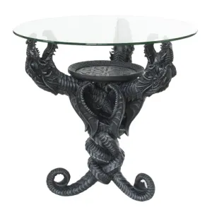 trio dragons coffee table